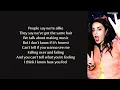 Charli xcx - The girl, so confusing version with lorde (Lyrics)