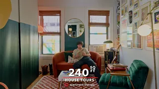 What 1500 in NYC Gets You A Studio with a Shower in the Kitchen House Tour Apartment Therapy