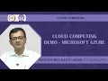 Cloud Computing Demo - Microsoft Azure