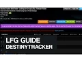 DestinyTracker LFG Guide