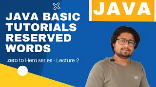 Reserved Words in Java in hindi Java basics course for beginners Java Basics tutorials in Hindi