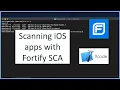 Scanning iOS apps with Fortify Static Code Analyzer
