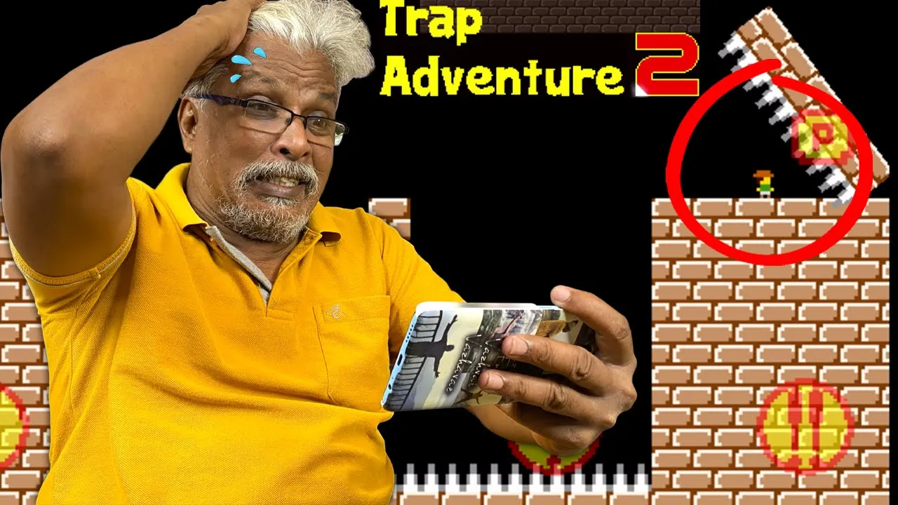DAD Tries HARDEST GAME EVER MADE! 😡🙄