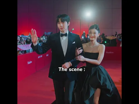 the scene vs behind the scene 🤣🤣 #dearx #kimyoojung #hwanginyeop #kdrama