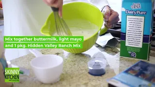 The Best Skinny Ranch Dressing just 3 ingredients