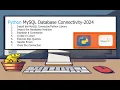 Python Mysql database Connectivity 2024