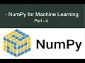 Python NumPy Tutorial in Hindi Part-4 Machine Learning Hands-on Python Course Shivan Kumar