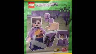 LEGO Instructions | Minecraft | 662413 | End Warrior with Shulker and Chorus Plant | Magazine Gift