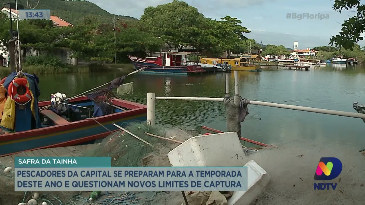 Safra da tainha: pescadores da Capital se preparam para a temporada deste ano