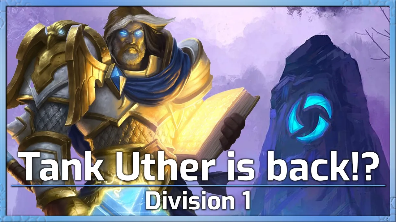 TANK UTHER is BACK!? - Division 1  - Heroes of the Storm