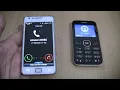 Incoming call \u0026 Outgoing call at the Same Time Alcatel 2008G+Samsung S2 White