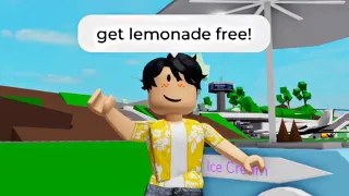 When you put a lemonade stand (meme) ROBLOX