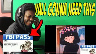 anime thighs feat wonder reaction