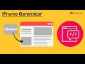 iFrame Generator - Free Online iFrame Code Maker Tool HTML iFrame Generator