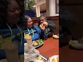 Crip Mac and Lele cakes out for dinner