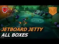 Jetboard Jetty All Boxes with checkpoint numbers - Crash Bandicoot 4 walkthrough