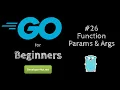 - Function Parameters Arguments