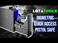 Biometric LotaTools Gun Safe Quick Fingerprint Lock