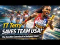 Twanisha TT Terry s GAME-CHANGING Leg How She SAVED Team USA in the 4x100m Budapest 2023