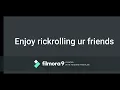 Rickroll link for discord