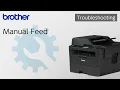 Manual Feed Brother Global Support