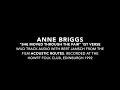 ANNE BRIGGS - "She Moved Through the Fair" & conversation with Bert Jansch