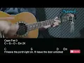 CHASE WRIGHT - Over Tonight Guitar Chords Lyrics