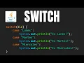 JAVA Master Course MASTERING the SWITCH STATEMENT in JAVA