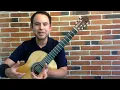 Guitar Lesson: The Harp of the Warrior by Leo Brouwer (Black Decameron)