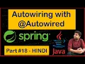 Autowired Annotation for Autowiring Autowiring in Spring Framework Spring Framework Tutorial