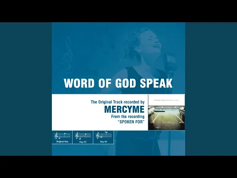 Download MP3 Word Of God Speak (High Key Track with No Background Vocals)