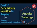 15 Dependency Injection Angular Trainings Online Telugu