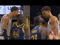 Victor Wembanyama dunks on Draymond then yells in his face and they have words 😳