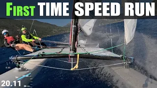 What to expect crewing a Hobie 16 Speed Run