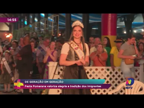39ª Festa Pomerana: 65 anos de Pomerode com resgate de hábitos e costumes