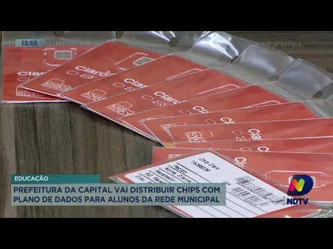 Prefeitura de Florianópolis vai distribuir chips com planos de dados para alunos da rede municipal