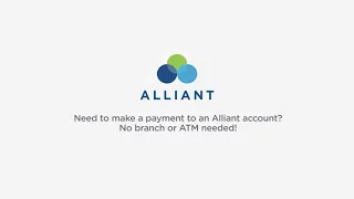 How to Make a Payment to Your Alliant Accounts