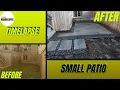 Small Patio Time Lapse Start to Finish Paver Patio and Walkway