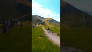 هبوط من جبال على متن دراجة هوائية Bicycle دراجة جبال طبيعة Nature Mountains 