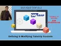 SAP ABAP - Unit 16 Tabstrip Controls Lesson 1 Lesson 2