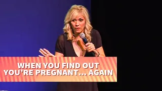 when you find out youre pregnant again leanne morgan
