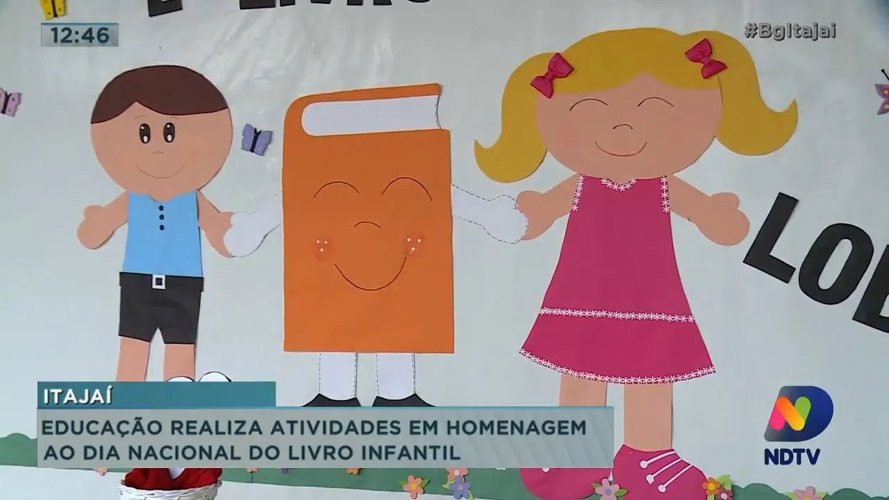 Educação realiza atividades em homenagem ao dia nacional do livro infantil