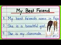 20-Line Essay on My Best Friend Essay on My Best Friend My Best Friend Girl My Best Friend