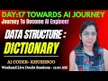 Day 17 Python Dictionary Tutorial Data Structures Explained with Examples Complete AI Journey