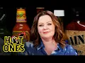 Melissa McCarthy Prepares For the Worst While Eating Spicy Wings Hot Ones