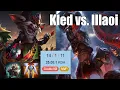Kled vs Illaoi matchup FACECAM stream highlight - Soulmario