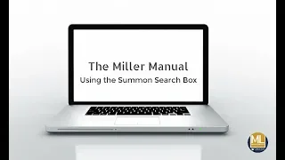 Using the Summon Search Box