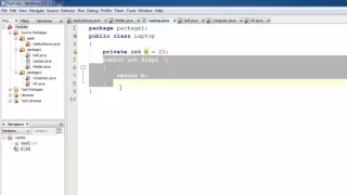 157 Private Access Modifier with Package in Java Programming Hindi