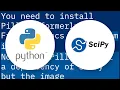 scipy misc module has no attribute imread