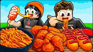 ROBLOX MUKBANG GAME WITH ALEXA!